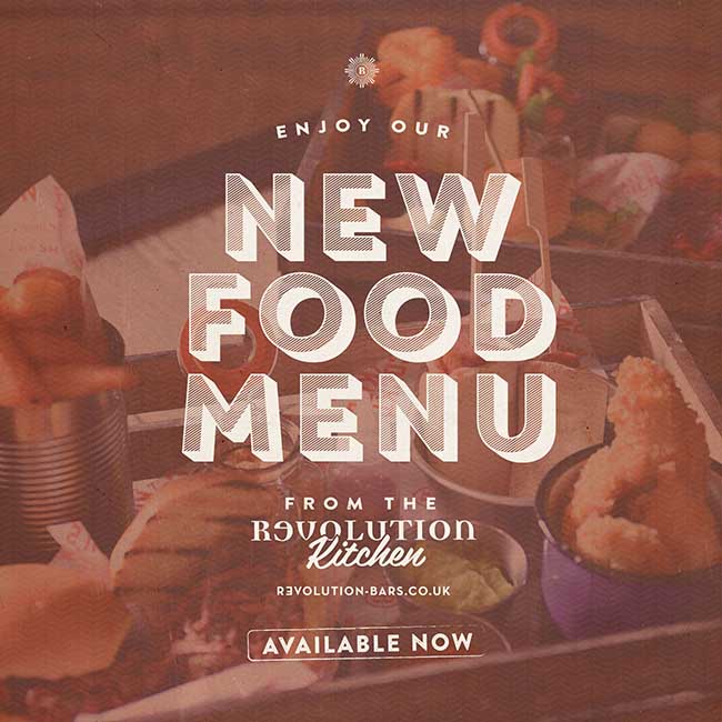Revolution Food Menu 2014-15